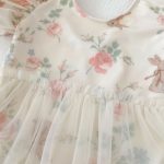 【80-120】ワンピース水着 女の子 うさぎ柄 チュール - 画像 (11)