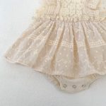 【66-100】ドレスロンパース ベビー フリル チュール - 画像 (15)