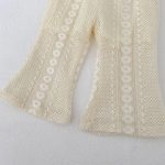 【73-110】セットアップ or パンツ ベビー 女の子 透かし編み - 画像 (12)