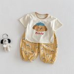 【73-110】Tシャツ カートゥーン 可愛い 女の子 トップス - 画像 (12)