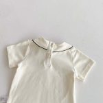 【66-90】ロンパース 蝶ネクタイ シンプル おしゃれ ベビー服 - 画像 (10)