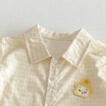 【73-100】サロペット or シャツ or ショートパンツ ベビー シンプル カートゥーン - 画像 (14)