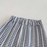 【73-100】セットアップ ベビー 女の子 チェック フリルスリーブ - 画像 (12)