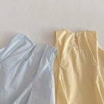 【73-100】ワンピース ベビー 女の子 蝶結び ノースリーブ - 画像 (9)