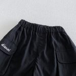 【73-100】シャツ or ショートパンツ ベビー ダブルポケット 英字 - 画像 (11)