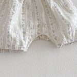 【66-90】セットアップ Tシャツ&サロペット ベビー 小花柄 フリルスリーブ - 画像 (11)