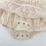 【66-100】ドレスロンパース ベビー フリル チュール - 画像 (16)