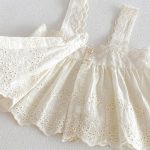 【66-90】2点セット ロンパース ベビー 花柄 レース - 画像 (12)