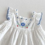 【73-120】フリルTシャツor刺繍サロペットorサロペットスカート 可愛い 子供服 - 画像 (20)