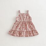 【90-140】ワンピース 女の子 おしゃれ 花柄 レトロ - 画像 (4)