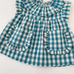 【73-110】セットアップ ベビー 女の子 かわいい チェック - 画像 (11)