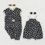 【66-90】オールインワン ベビー キャミプリント - 画像 (6)