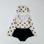 【66-100】水着 可愛い ハート スイムウェア - 画像 (6)