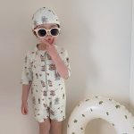 【80-130】水着 帽子付き 男の子 スイムウェア - 画像 (9)