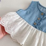 【予約販売】【73-120】セットアップ デニム ノースリーブ 着心地良い - 画像 (13)