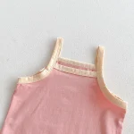 【66-100】キャミ セットアップ ベビー 女の子 バンド付き シンプル - 画像 (18)