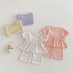 【73-120】セットアップ 柔らか 可愛い 女の子 おしゃれ - 画像 (11)