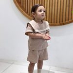 【73-100】セットアップ ベビー セーラー風 ナチュラル - 画像 (12)