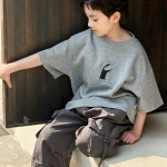 【90-160】半袖Tシャツ 男の子 プリント トレンド - 画像 (3)