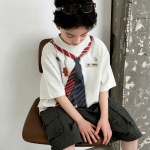【100-170】半袖Tシャツ 男の子 クール ゆったり 合わせやすい - 画像 (5)