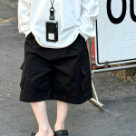 【100-170】ショートパンツ 男の子 ポケット付き カジュアル - 画像 (6)