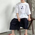 【100-170】ショートパンツ 男の子 ワイドレッグ 履きやすい - 画像 (5)
