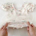 【80-120】ワンピース水着 女の子 うさぎ柄 チュール - 画像 (13)