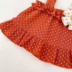【66-100】セットアップ ベビー 女の子 スウィート ドット - 画像 (9)