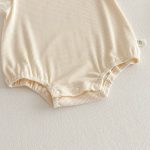【66-90】セットアップ ベビー パフスリーブ ロンパース&キャミソール - 画像 (14)
