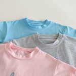 【80-130】セットアップ キッズ服 カジュアル ロゴ刺繍 - 画像 (15)