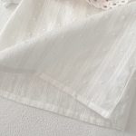 【73-110】セットアップ ベビー 花柄 レース リボン付き - 画像 (14)