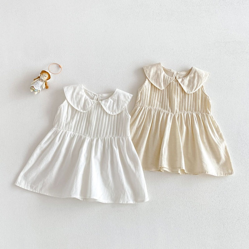 21_a9a9c7fe-c205-4de9-b7c7-855455991ba9.jpg 【73-110】ワンピース ベビー 女の子 コットン ノースリーブ - 画像 (1)