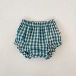 【73-110】セットアップ ベビー 女の子 かわいい チェック - 画像 (12)