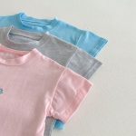 【80-130】セットアップ キッズ服 カジュアル ロゴ刺繍 - 画像 (16)
