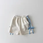 【73-120】リボン ショートパンツ ベビー 女の子 おしゃれ - 画像 (4)