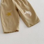 【73-120】パンツ ムーン柄 カジュアル 履きやすい ボトムス - 画像 (18)