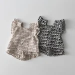 【73-100】セットアップ ベビー 女の子 チューリップ柄 - 画像 (2)