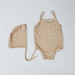 【66-100】水着 カラフル 帽子付き 全4色 可愛い - 画像 (14)
