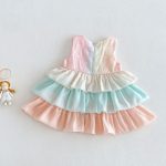 【予約販売】【73-120】ワンピース カラフル ケーキ 女の子 - 画像 (3)