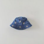 【GOODS】帽子 クマ柄 デニム - 画像 (4)