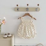 【66-90】キャミロンパース 花柄/ストライプ 可愛い ベビー服 - 画像 (12)