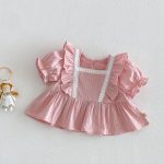 【73-120】ブラウス プリンセス シンプル 可愛い 女の子 - 画像 (6)