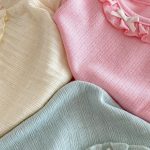 【73-120】Tシャツ ベビー 女の子 フリル 蝶結び - 画像 (19)