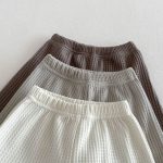 【73-110】セットアップ ベビー 男の子 ワッフル くま柄 - 画像 (16)