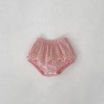 【66-100】セットアップ ベビー アイレットフラワー&ハート - 画像 (14)