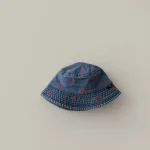 【GOODS】デニム ハット ハート 刺繍デザイン - 画像 (9)