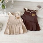 【73-110】ワンピース クマセーラー ノースリーブ 女の子 シンプル - 画像 (15)