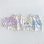 【73-120】パンツ 蝶結び柄 履きやすい ボトムス - 画像 (12)