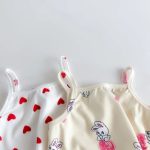 【66-90】水着 可愛い ウサギ ハート スイムウェア - 画像 (6)