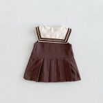 【73-110】ワンピース クマセーラー ノースリーブ 女の子 シンプル - 画像 (10)